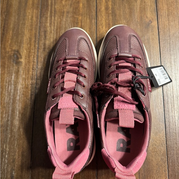 G-Star RAW Boxxa Low Sneakers EU 40 US 9 DK Bordeaux NWT w/ Box - Picture 6 of 14
